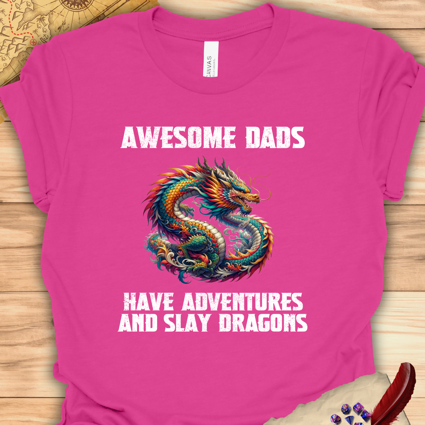 Dad - Slay Dragons - T-shirt