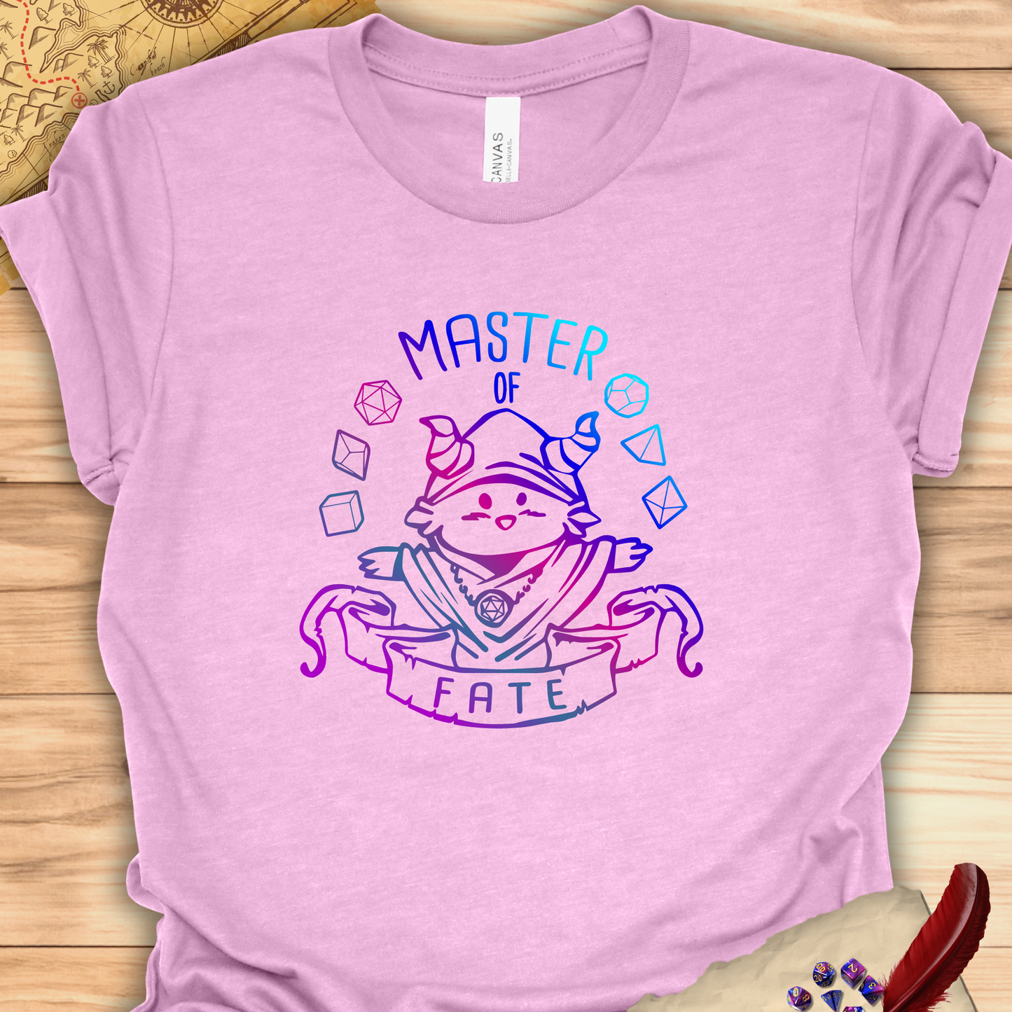 Dungeon Master of Fate - Carme T-shirt Multicolour purple