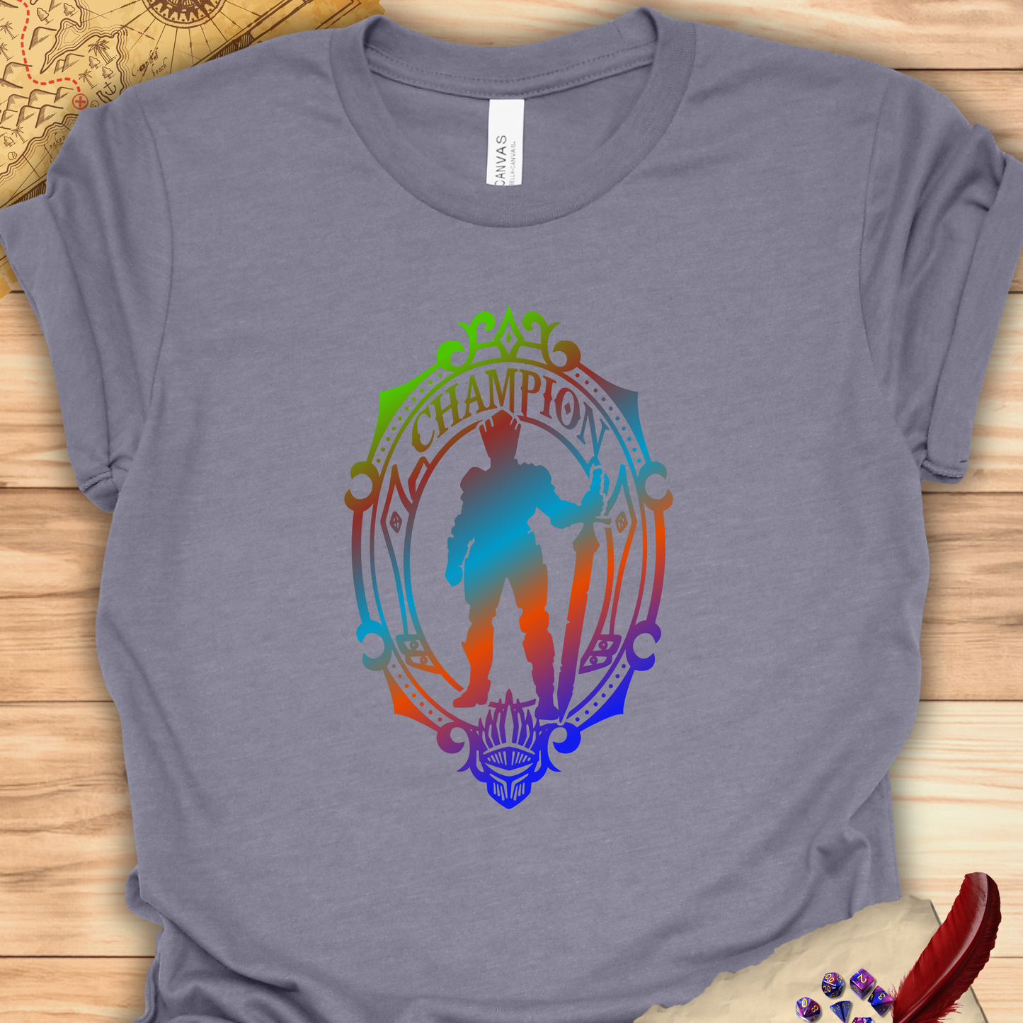 Champion Emblem - T-Shirt Multicolour green