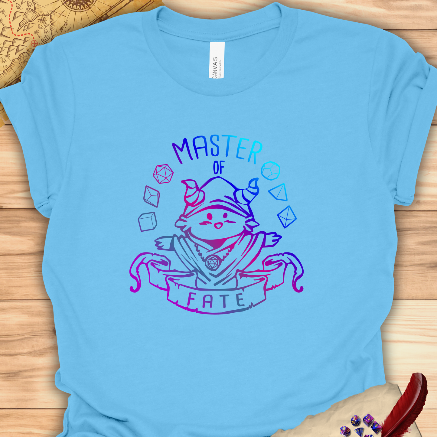 Dungeon Master of Fate - Carme T-shirt Multicolour purple