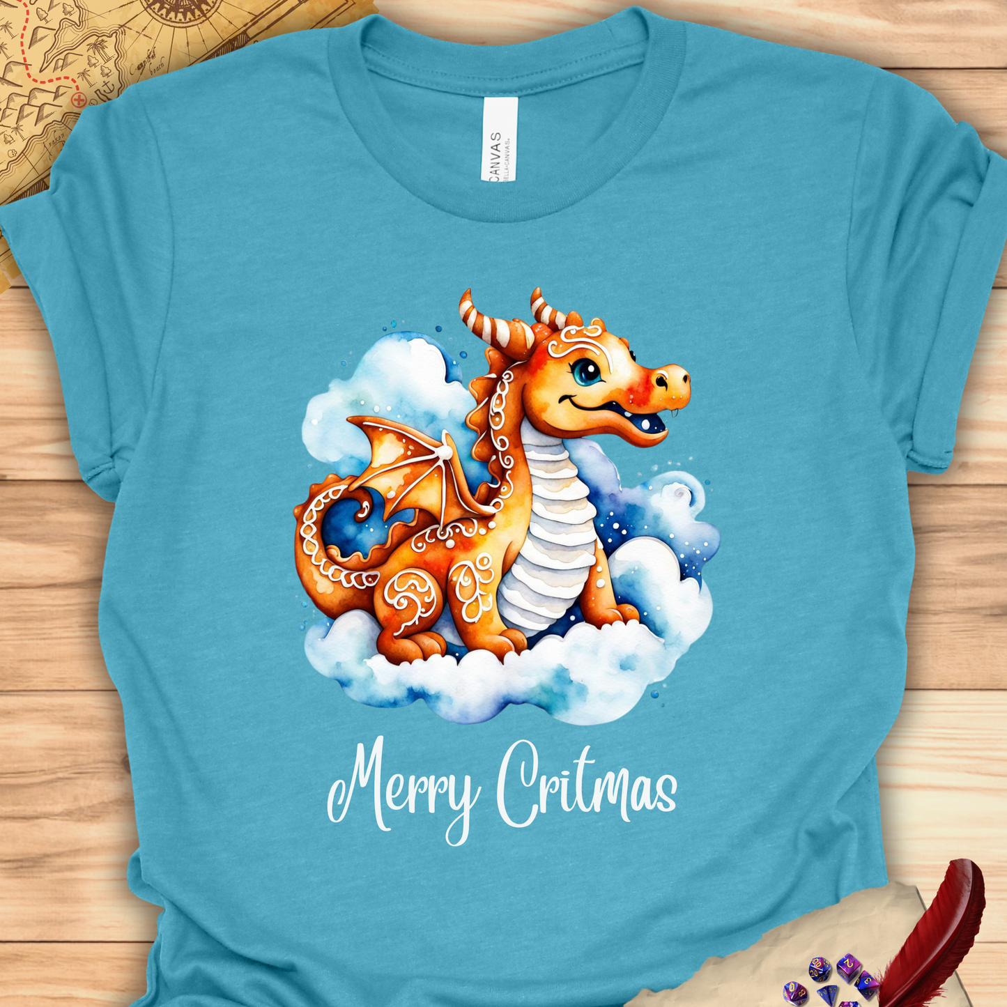 Merry Critmas - Gingerbread Dragon