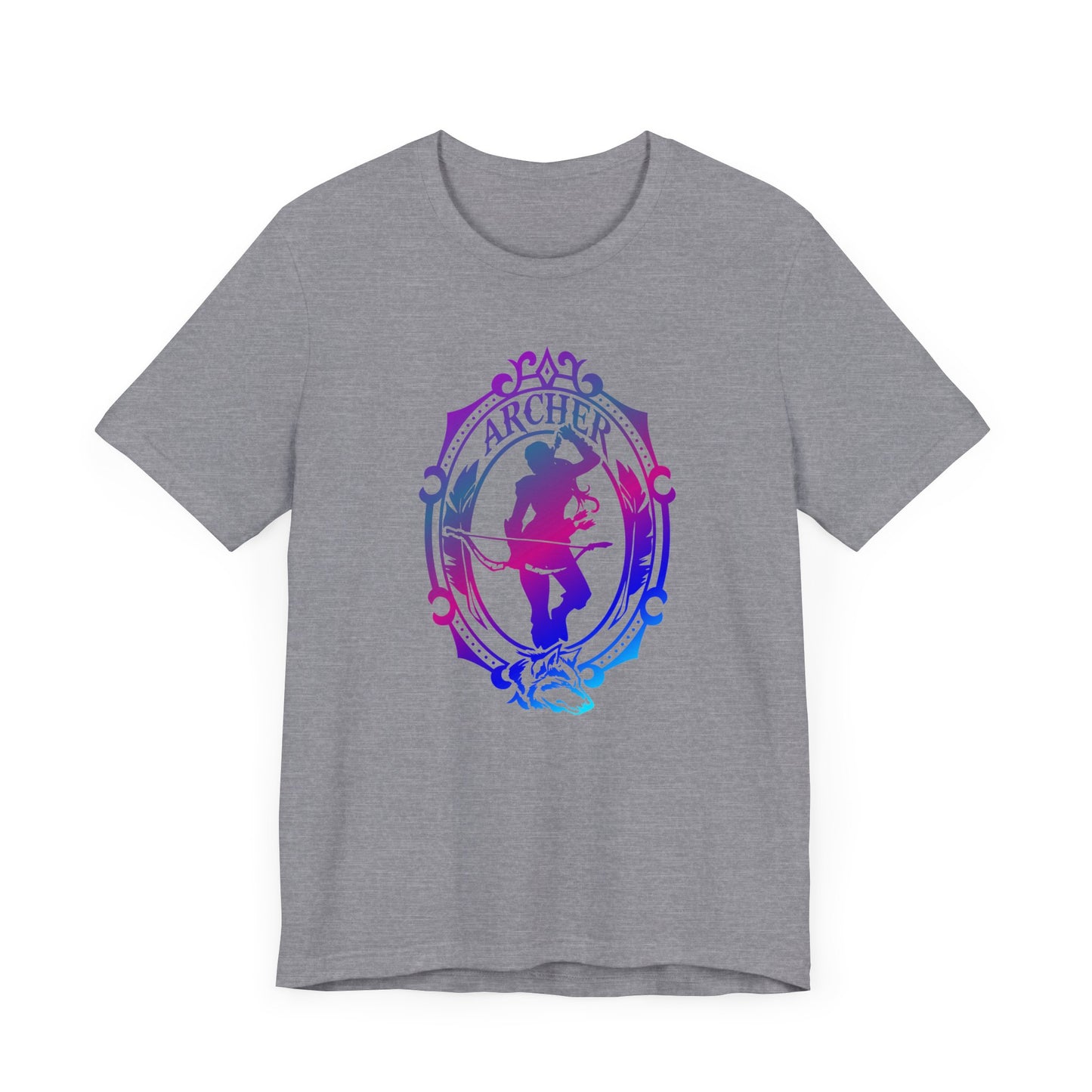 Archer Emblem - T-Shirt Multicolour purple