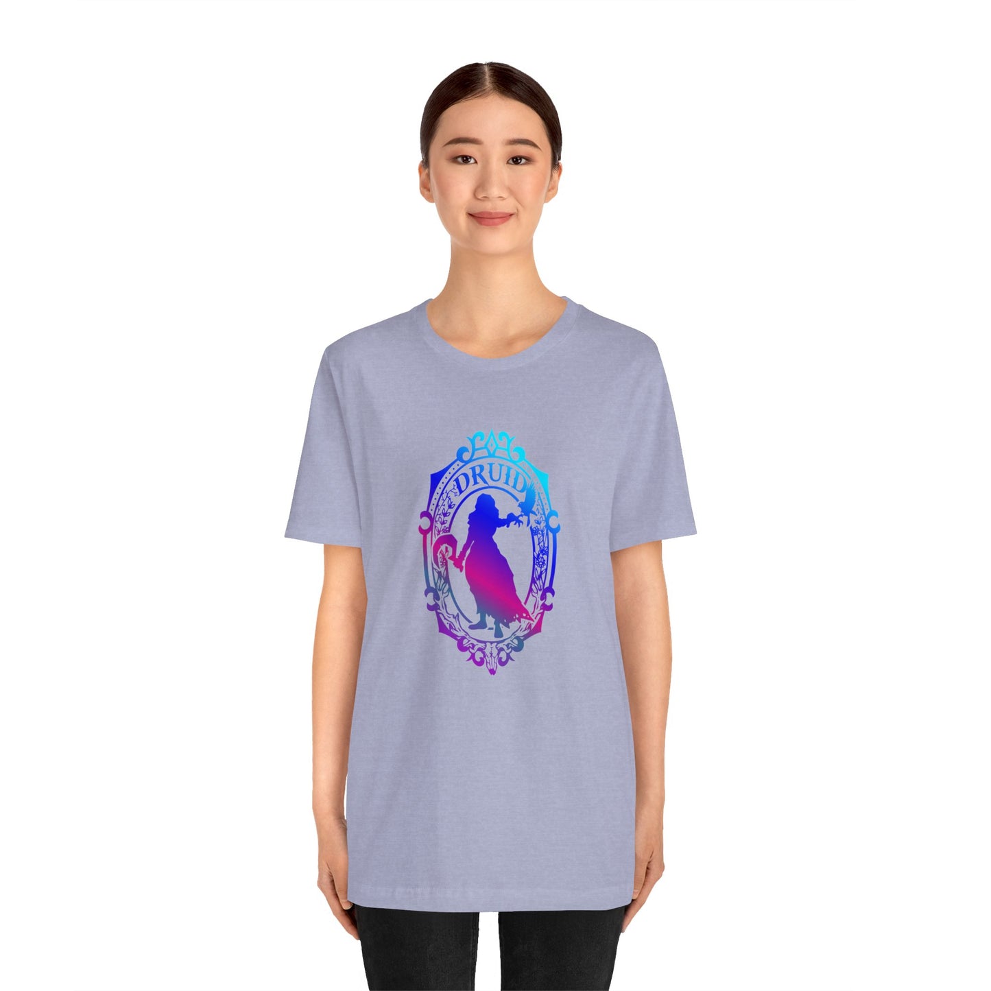 Druid Emblem - T-Shirt Multicolour purple