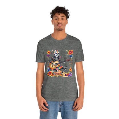 Día de los Muertos bard - Day of the Dead T-shirt