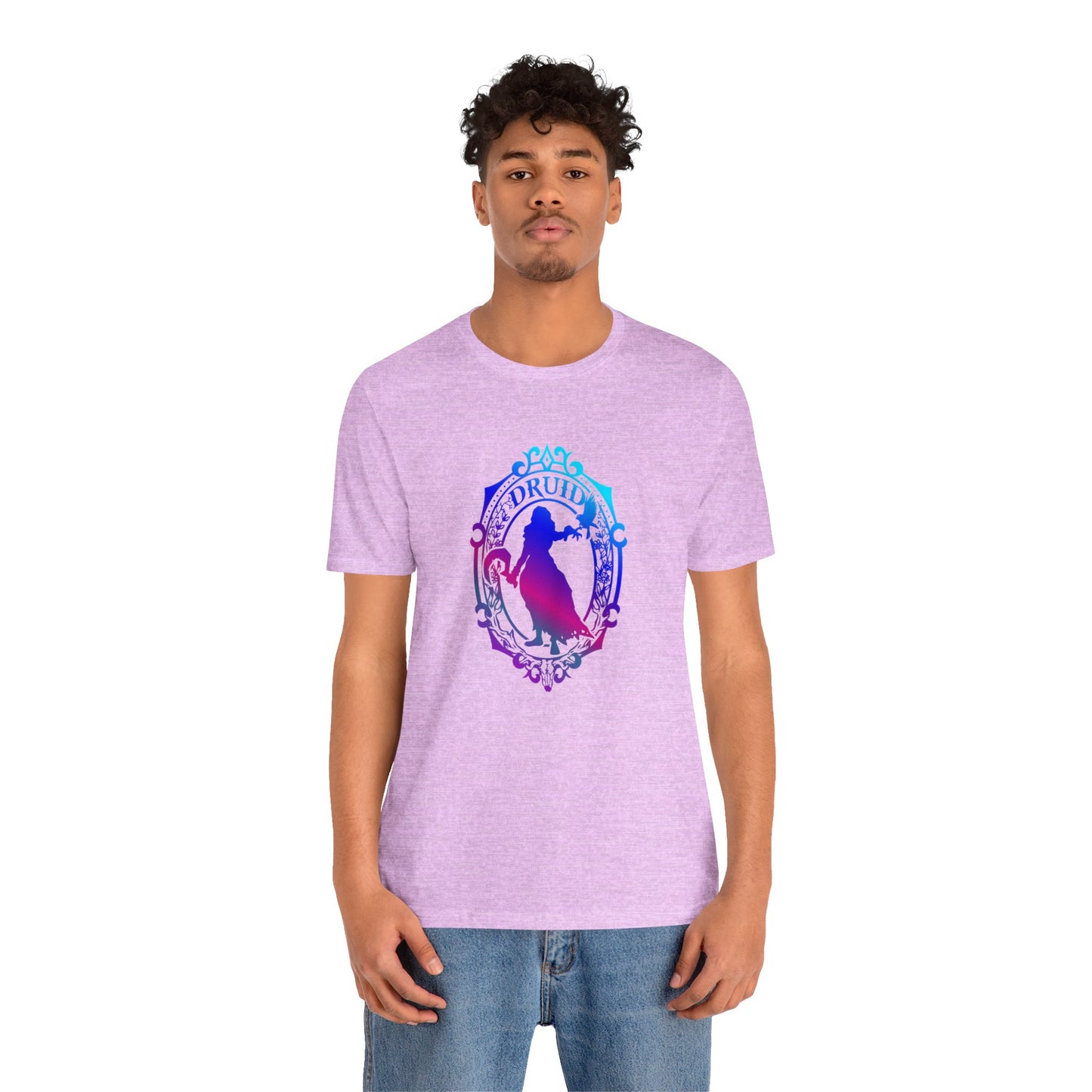 Druid Emblem - T-Shirt Multicolour purple