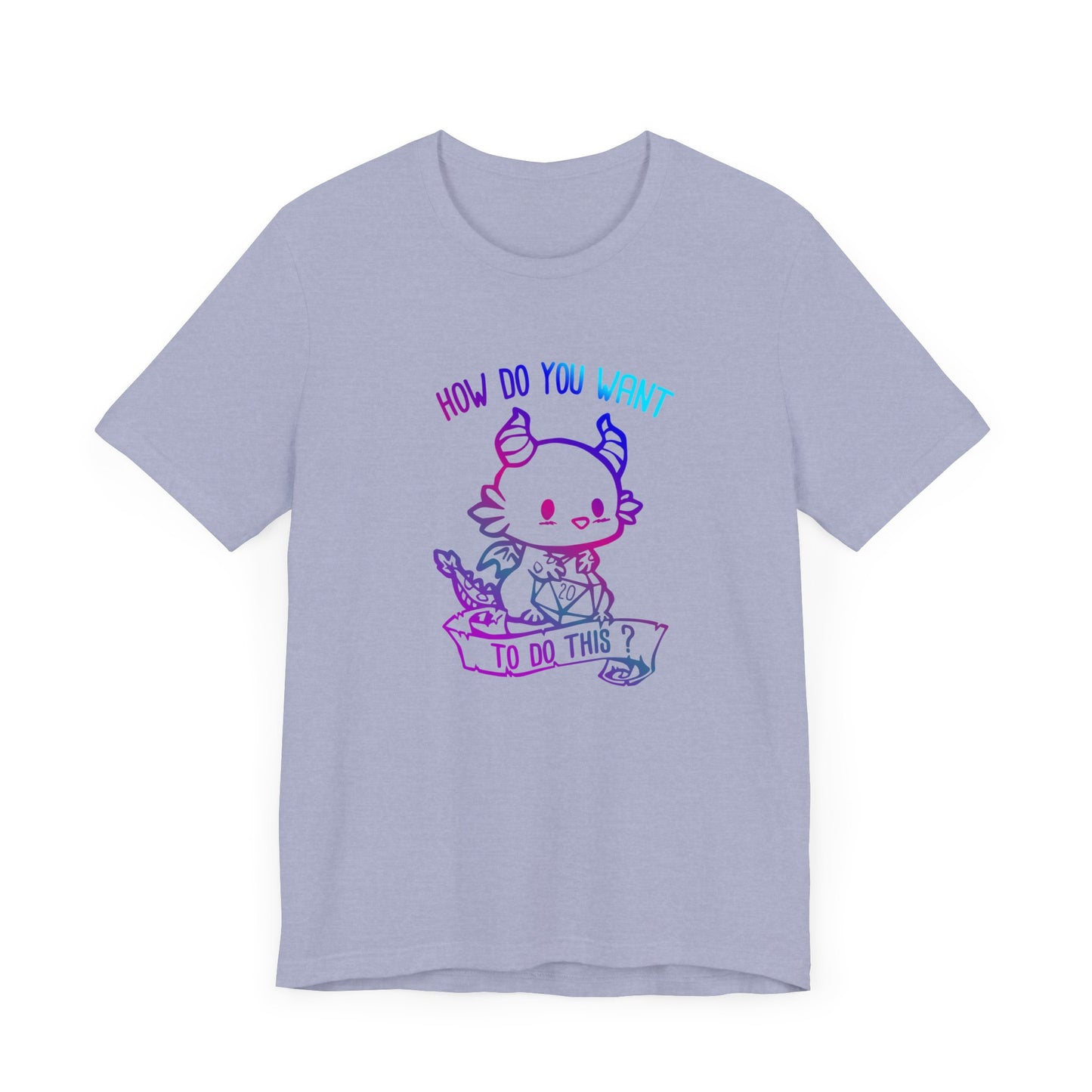 How do you want to do this? - Carme T-shirt Multicolour purple