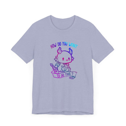 How do you want to do this? - Carme T-shirt Multicolour purple