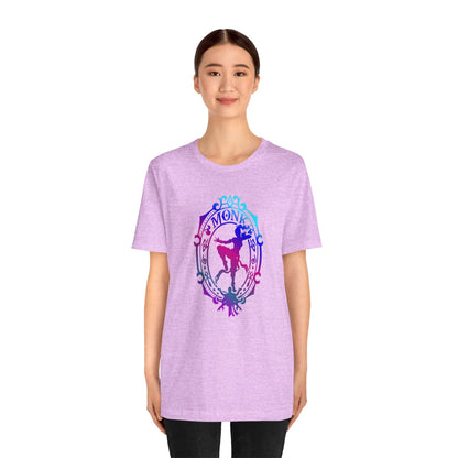 Monk 2 Emblem - T-Shirt Multicolour purple