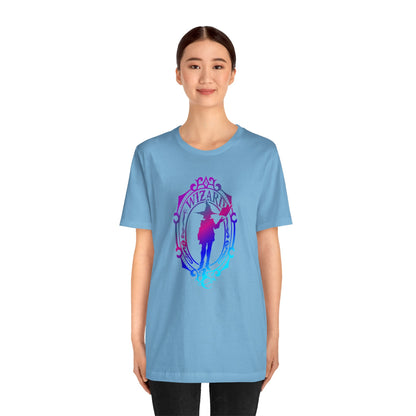 Wizard Emblem - T-Shirt Multicolour purple