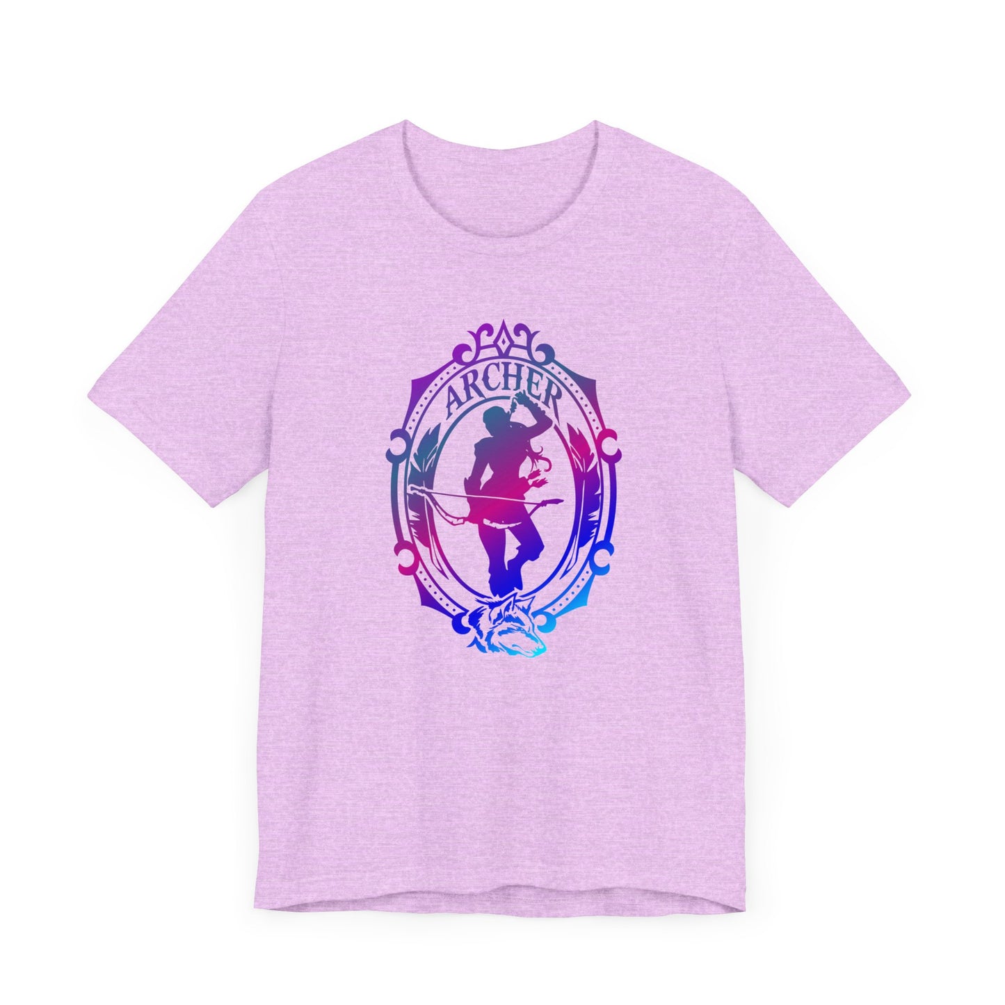 Archer Emblem - T-Shirt Multicolour purple