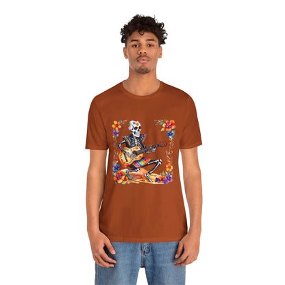 Día de los Muertos bard - Day of the Dead T-shirt