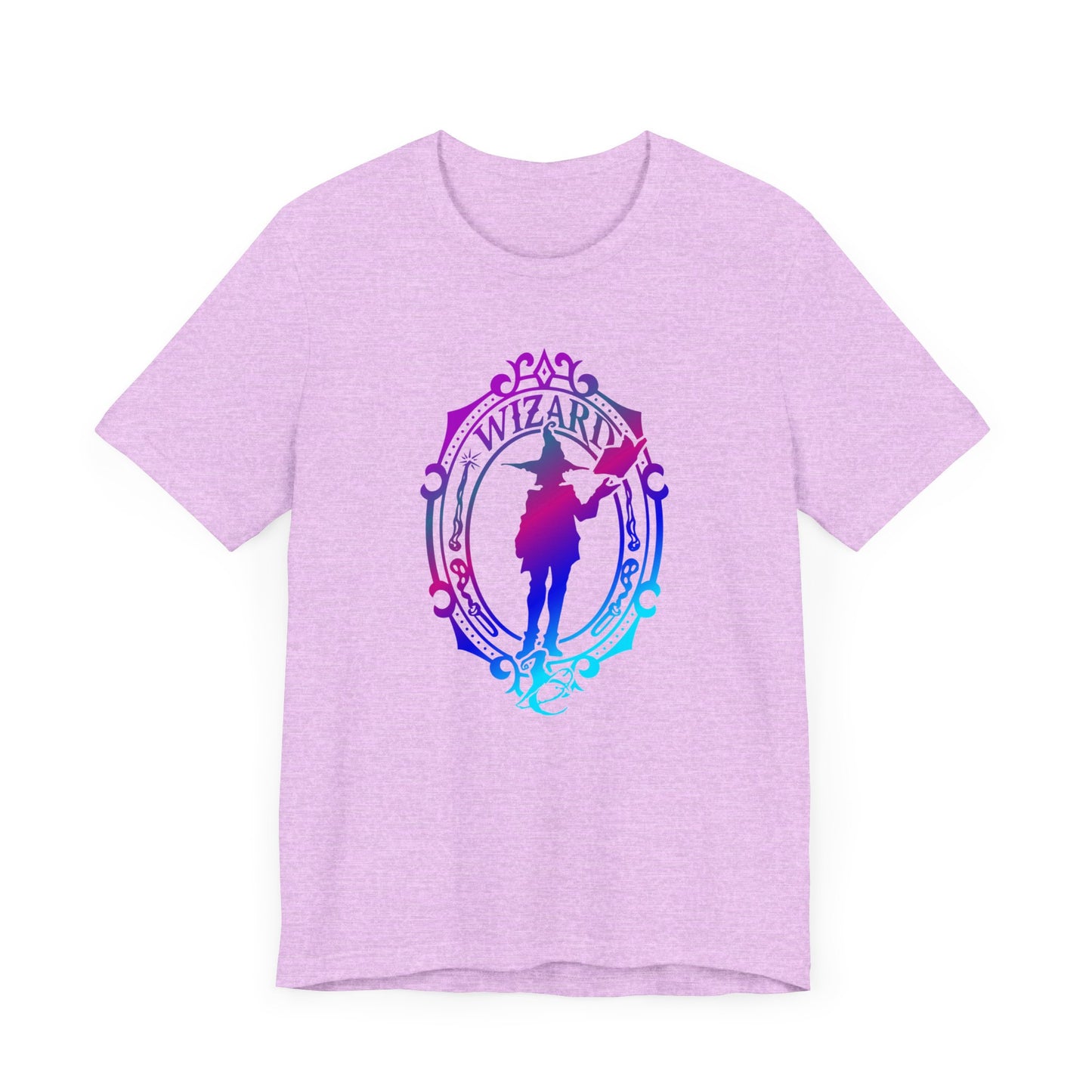 Wizard Emblem - T-Shirt Multicolour purple