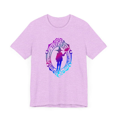 Wizard Emblem - T-Shirt Multicolour purple