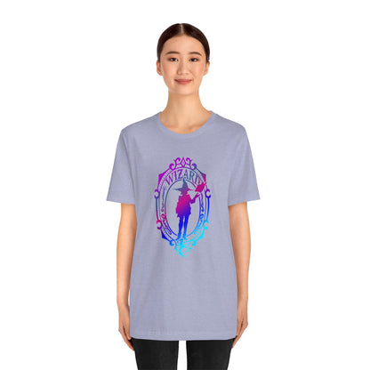 Wizard Emblem - T-Shirt Multicolour purple