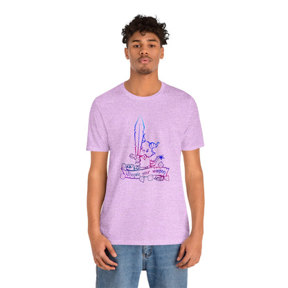 Choose your weapon - Carme T-shirt Multicolour purple