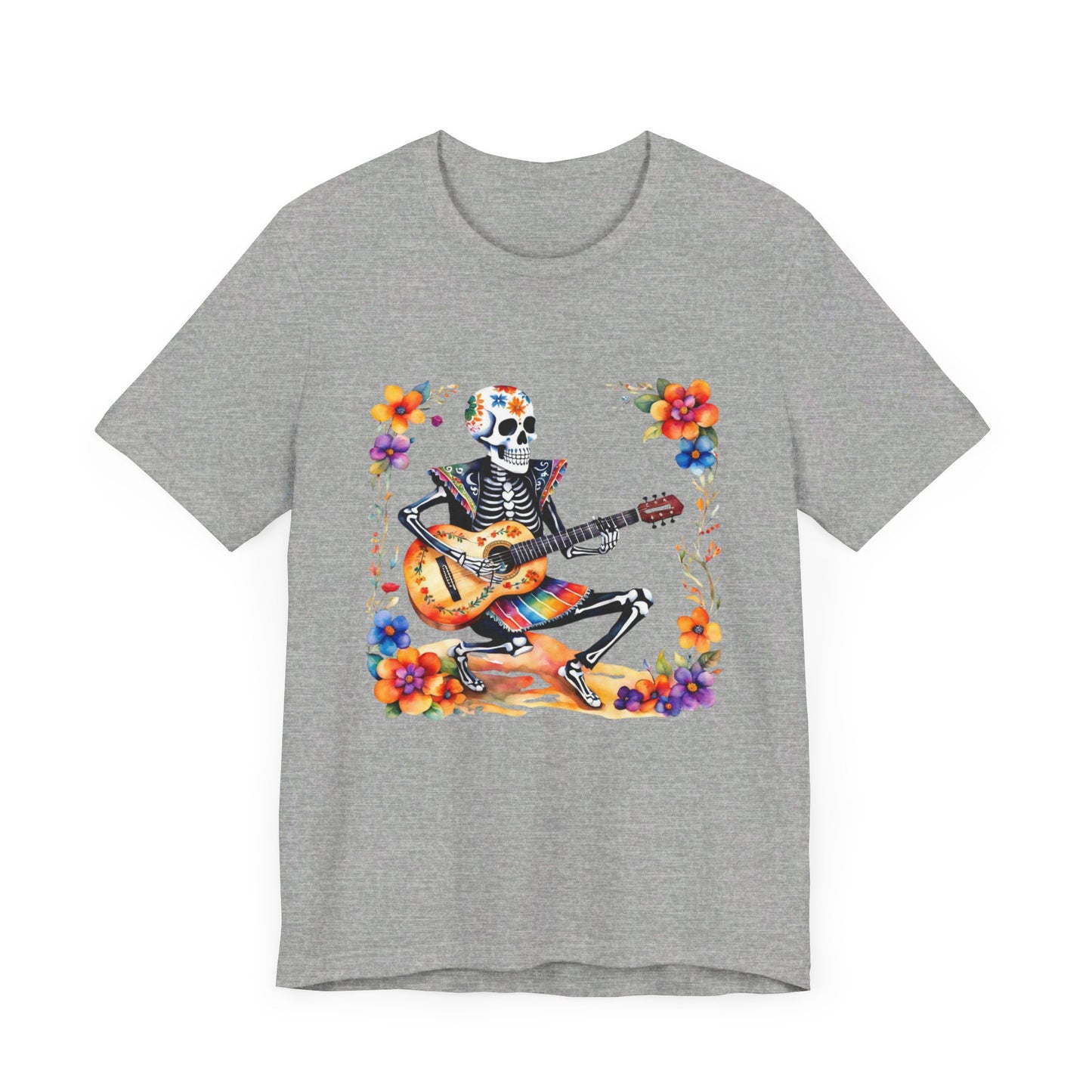 Día de los Muertos bard - Day of the Dead T-shirt