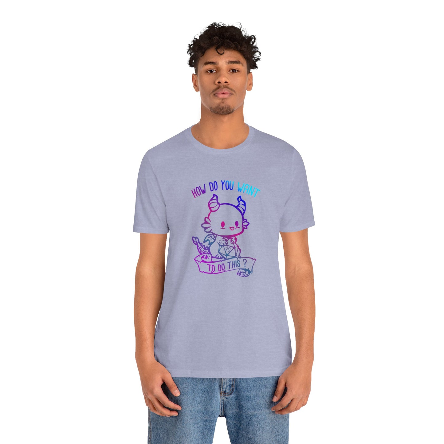 How do you want to do this? - Carme T-shirt Multicolour purple