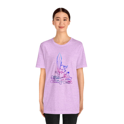 Choose your weapon - Carme T-shirt Multicolour purple