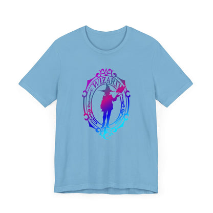 Wizard Emblem - T-Shirt Multicolour purple