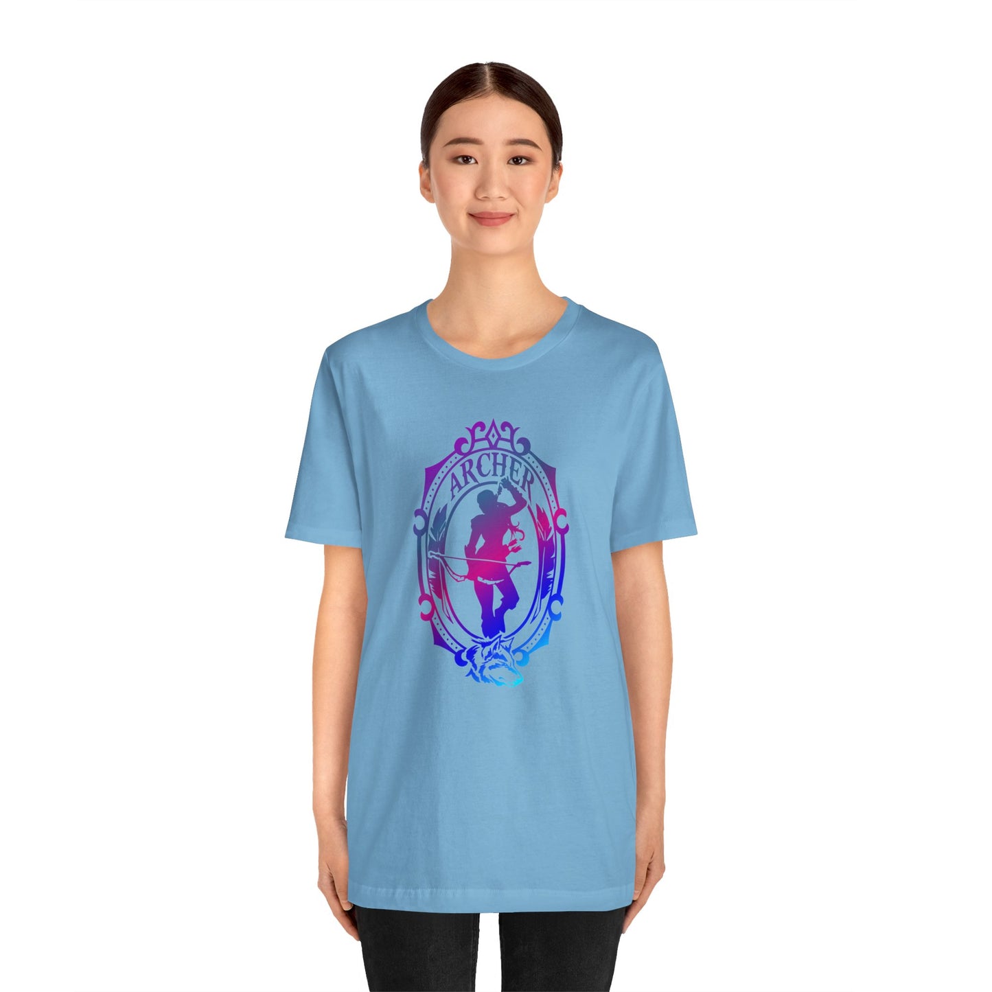 Archer Emblem - T-Shirt Multicolour purple