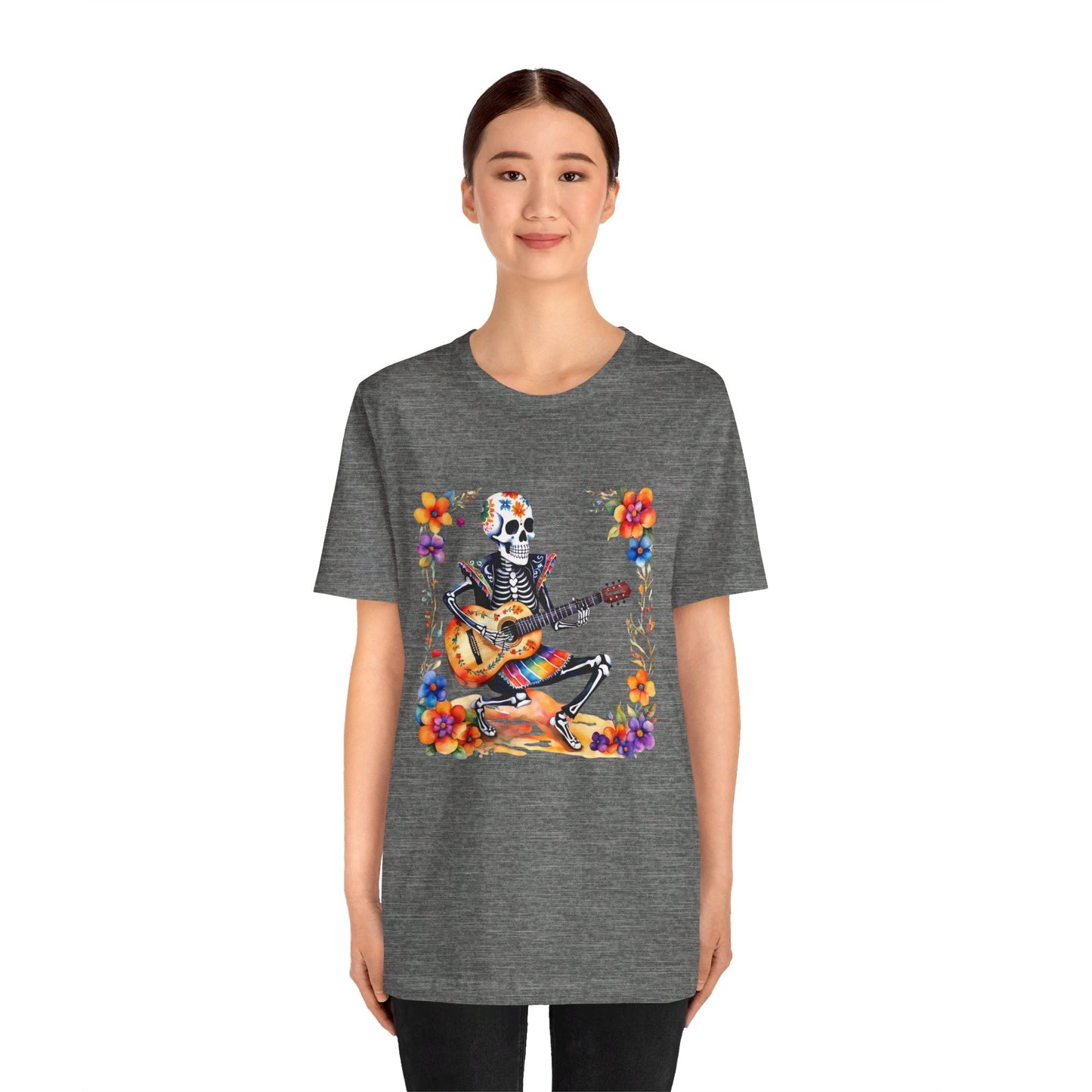 Día de los Muertos bard - Day of the Dead T-shirt