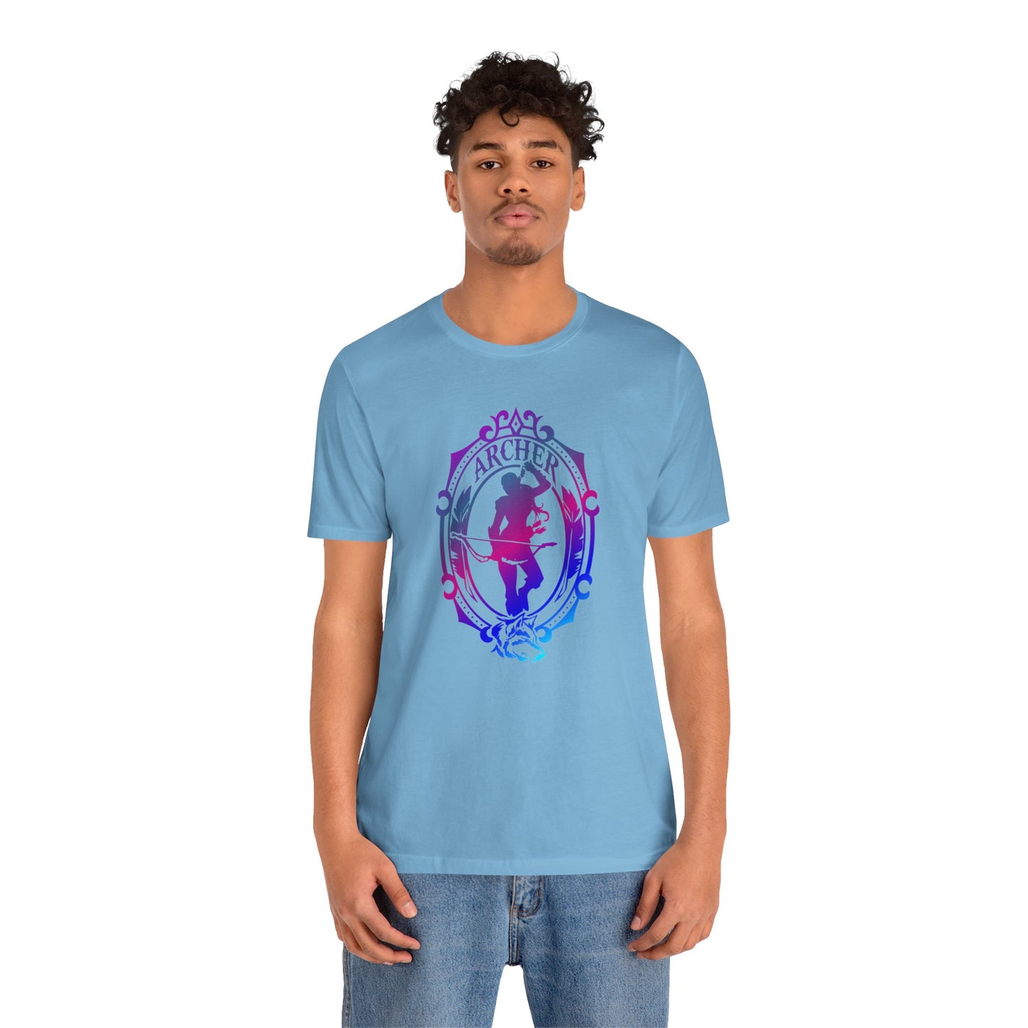 Archer Emblem - T-Shirt Multicolour purple