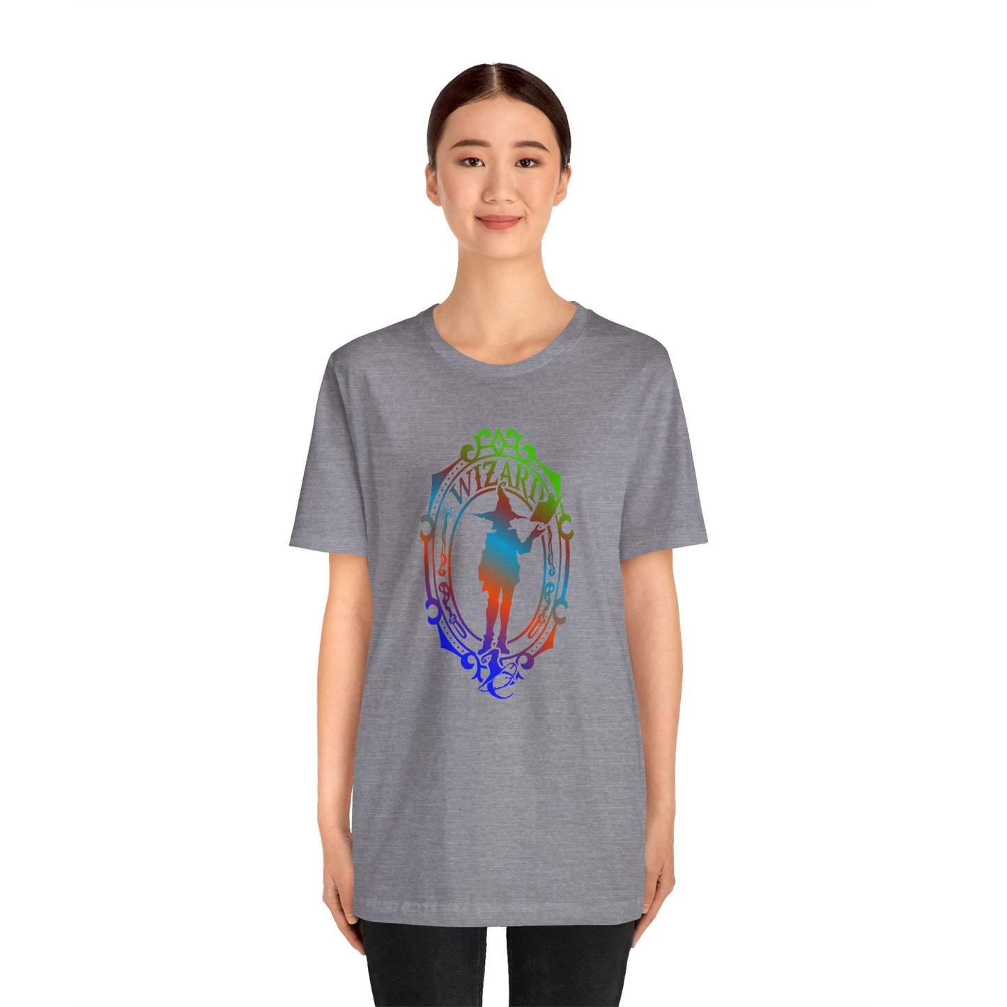 Wizard Emblem - T-Shirt Multicolour green