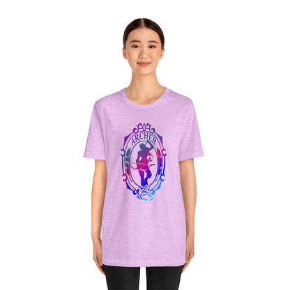 Archer Emblem - T-Shirt Multicolour purple