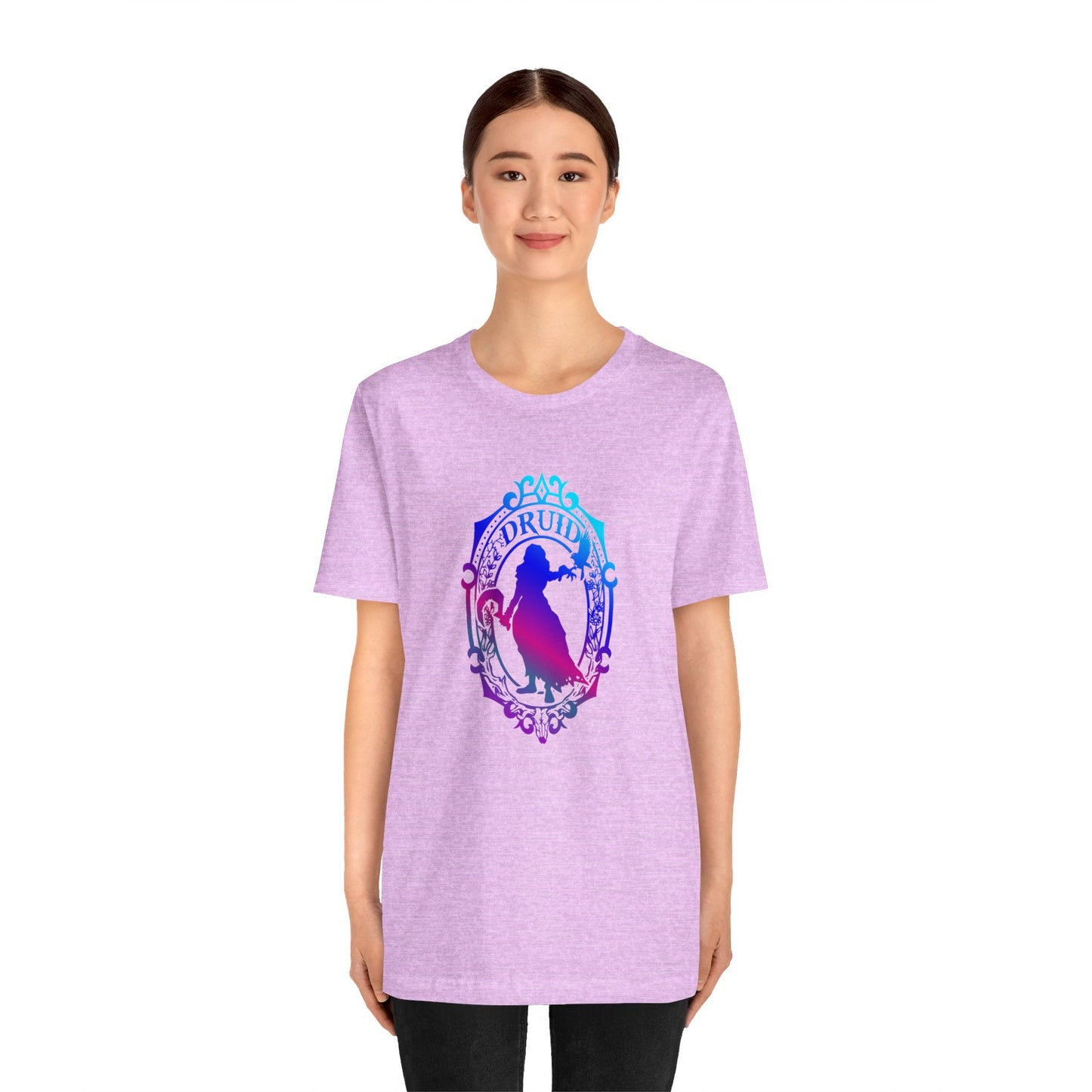 Druid Emblem - T-Shirt Multicolour purple