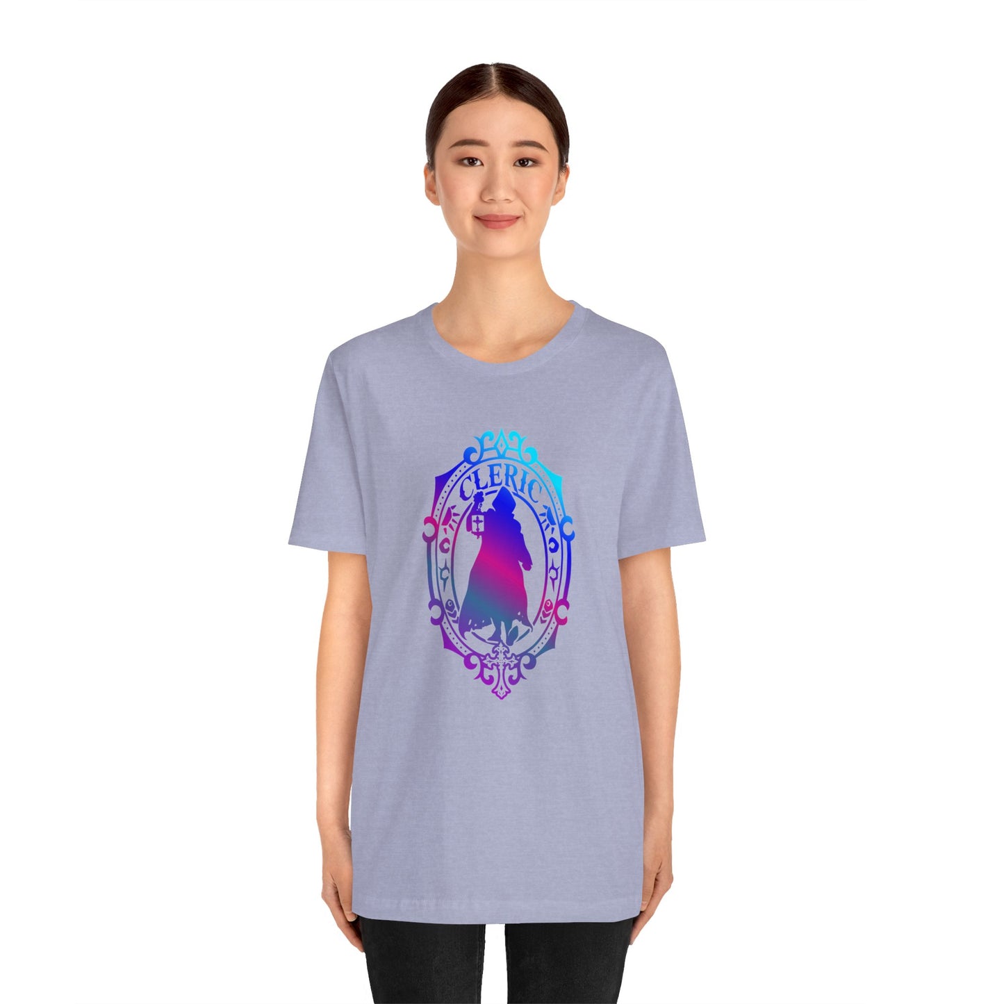 Cleric Emblem - T-Shirt Multicolour purple