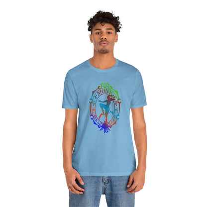 Monk 2 Emblem - T-Shirt Multicolour green