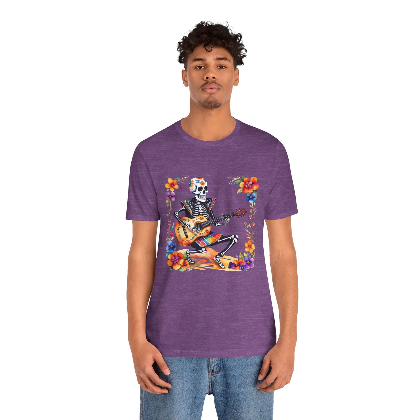 Día de los Muertos bard - Day of the Dead T-shirt