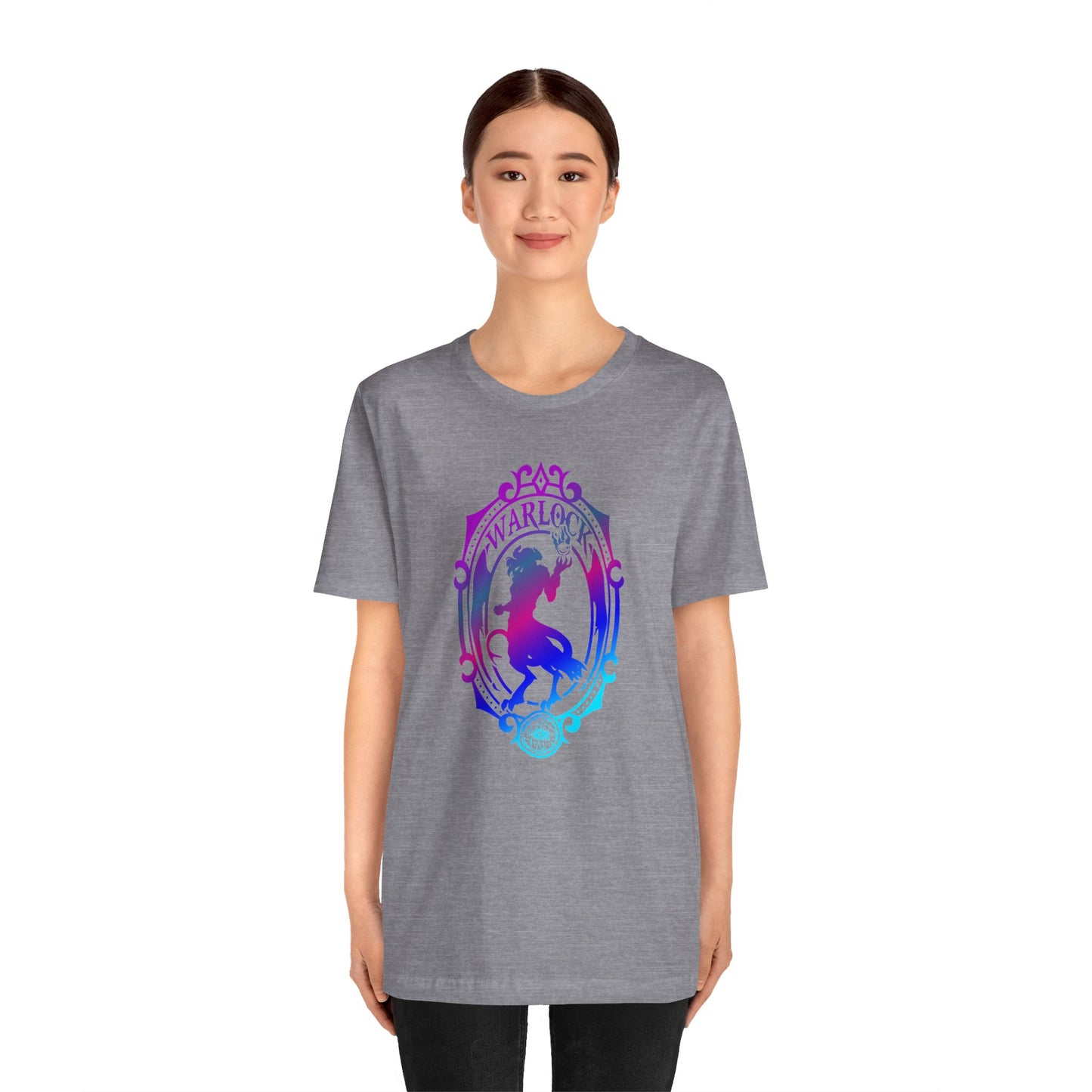 Warlock Emblem - T-Shirt Multicolour purple