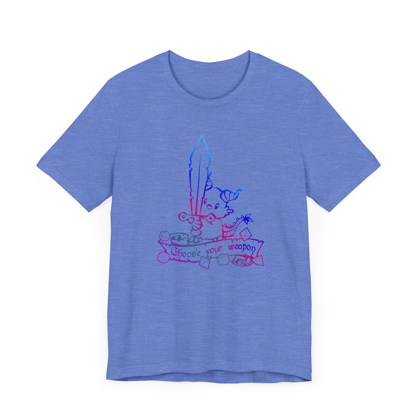 Choose your weapon - Carme T-shirt Multicolour purple