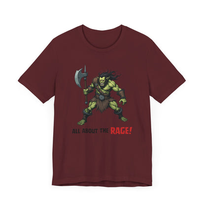 Half-Orc barbarian - Rage!