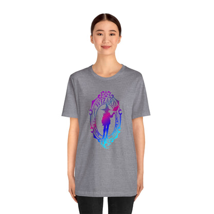 Wizard Emblem - T-Shirt Multicolour purple