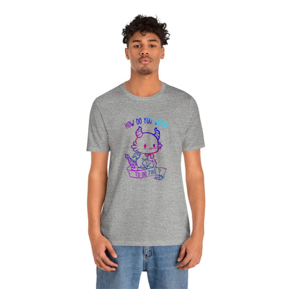 How do you want to do this? - Carme T-shirt Multicolour purple