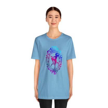 Monk 2 Emblem - T-Shirt Multicolour purple