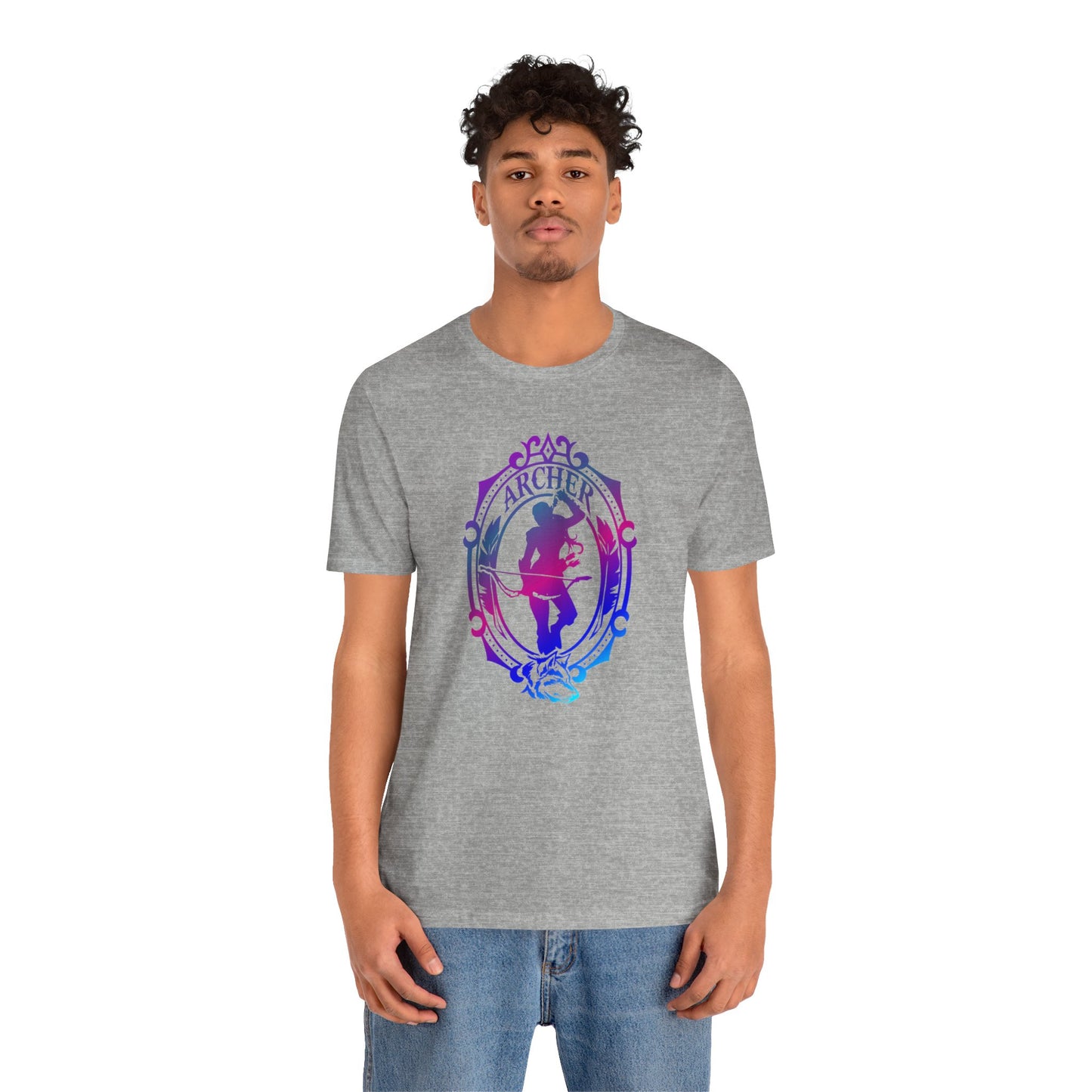 Archer Emblem - T-Shirt Multicolour purple