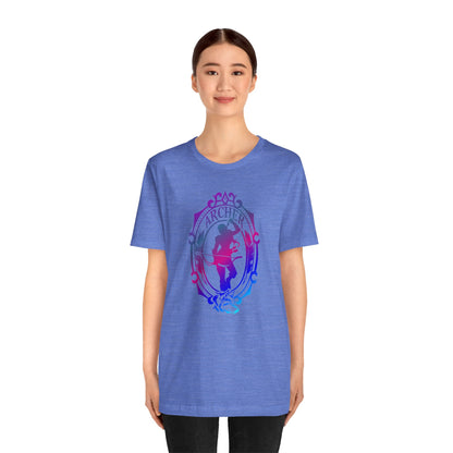 Archer Emblem - T-Shirt Multicolour purple