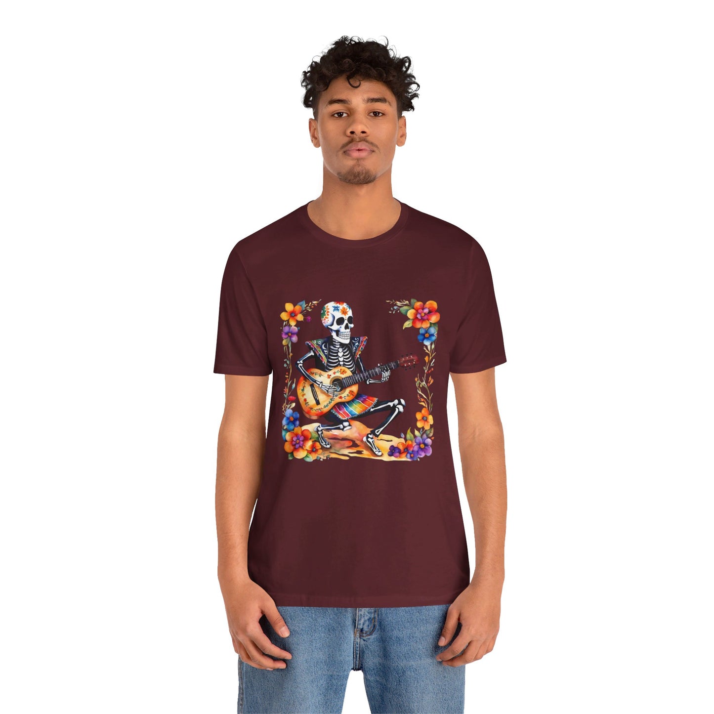 Día de los Muertos bard - Day of the Dead T-shirt