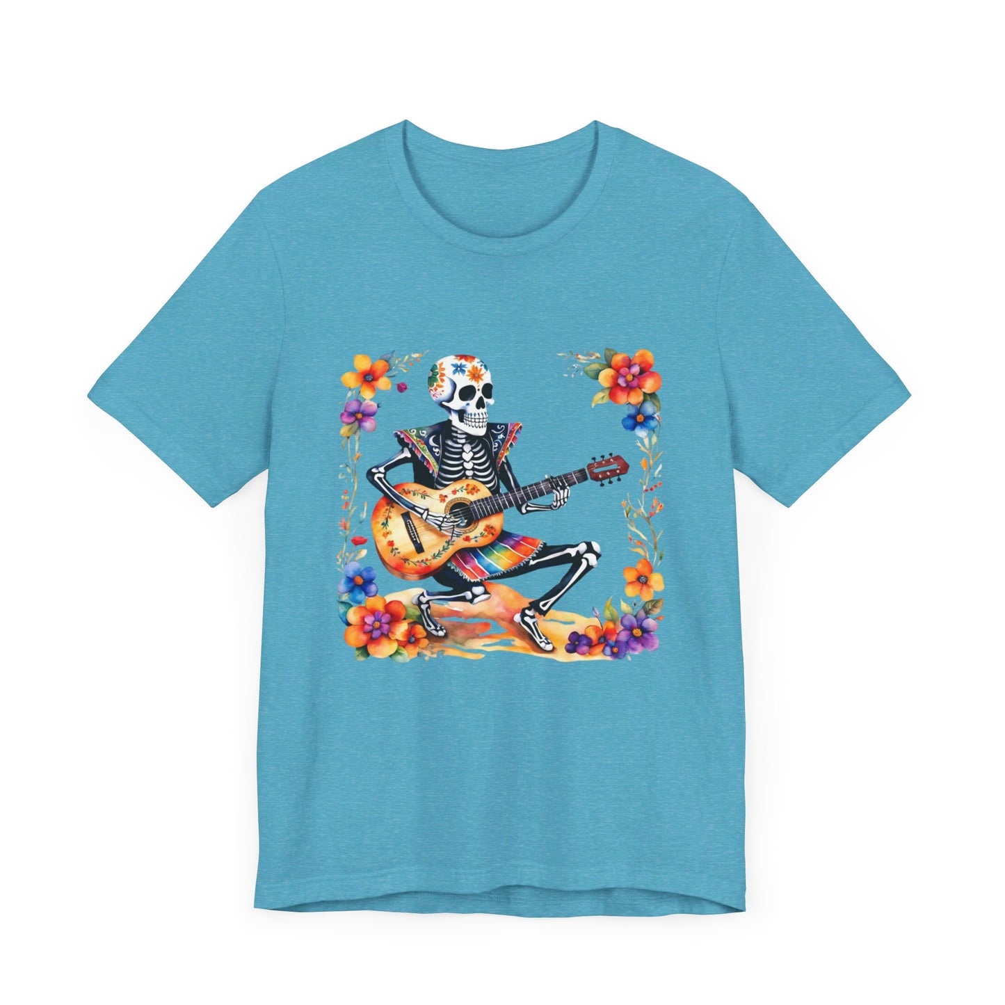 Día de los Muertos bard - Day of the Dead T-shirt