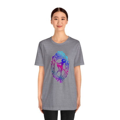 Monk 2 Emblem - T-Shirt Multicolour purple