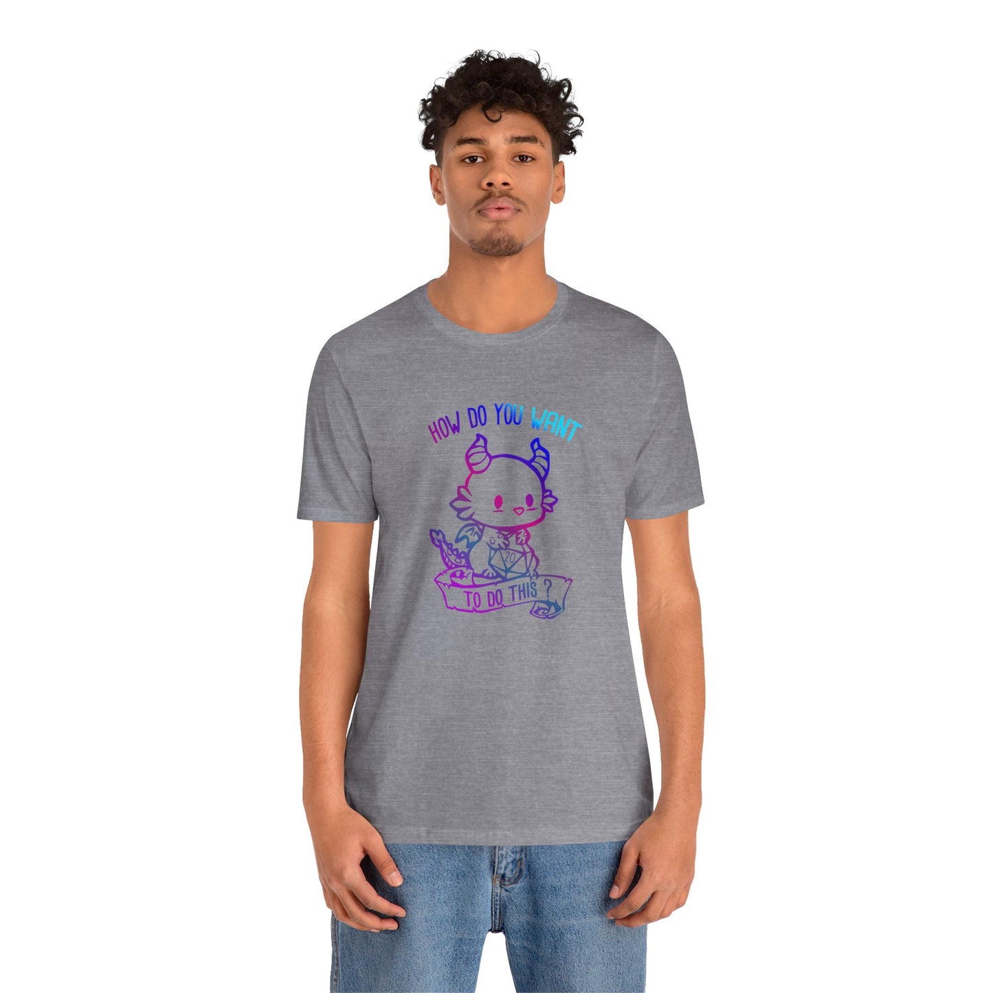 How do you want to do this? - Carme T-shirt Multicolour purple