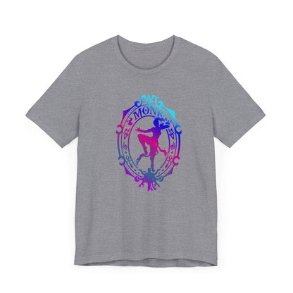 Monk 2 Emblem - T-Shirt Multicolour purple