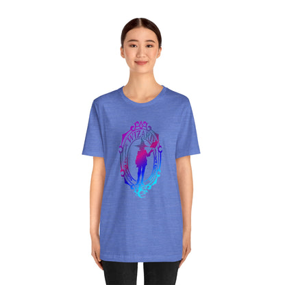 Wizard Emblem - T-Shirt Multicolour purple