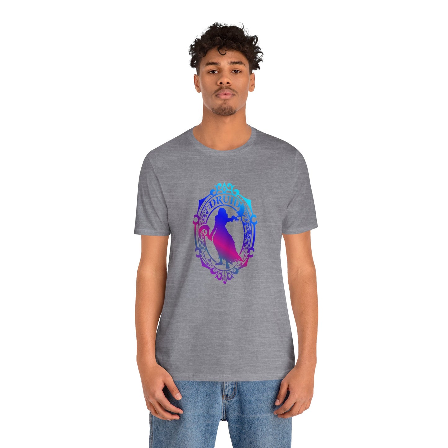 Druid Emblem - T-Shirt Multicolour purple