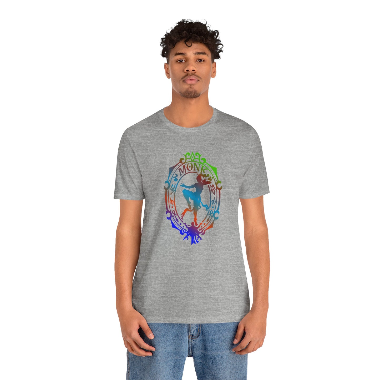 Monk 2 Emblem - T-Shirt Multicolour green