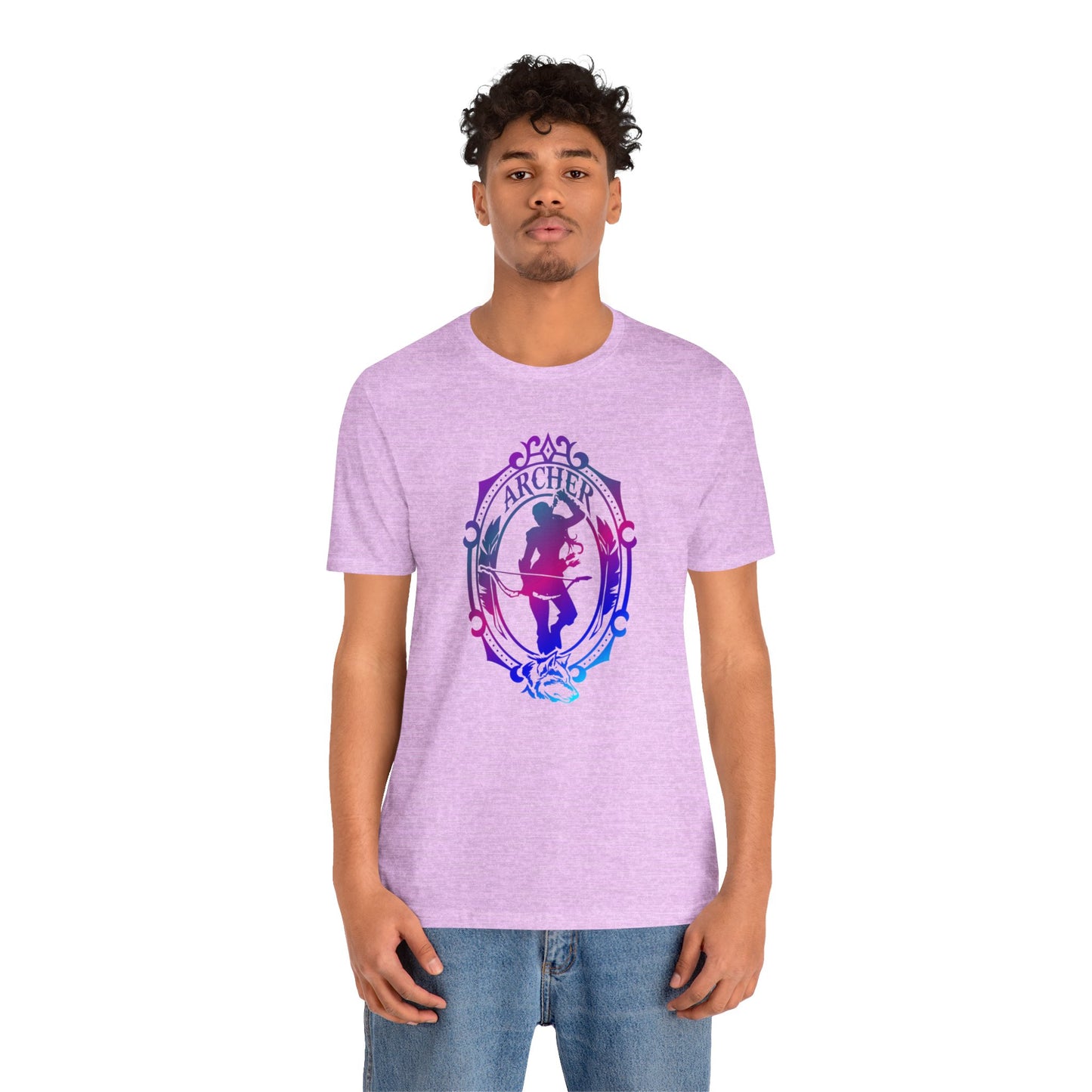 Archer Emblem - T-Shirt Multicolour purple