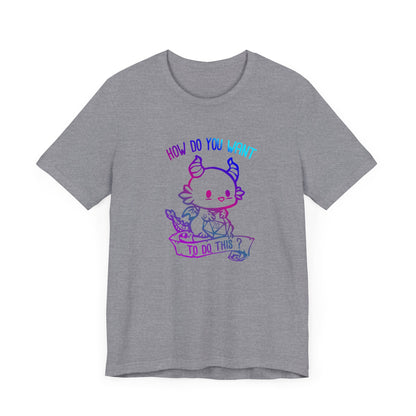 How do you want to do this? - Carme T-shirt Multicolour purple